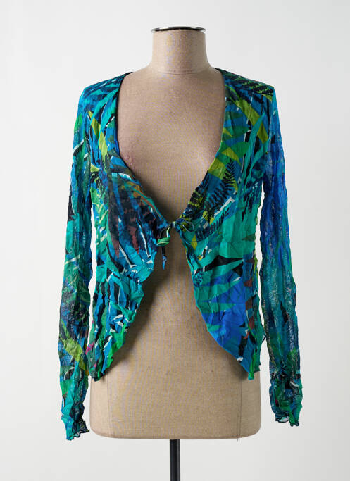 Gilet manches longues bleu MADO ET LES AUTRES pour femme