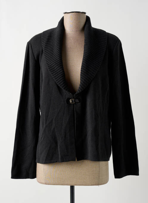 Gilet manches longues gris CLAUDE DE SAIVRE pour femme