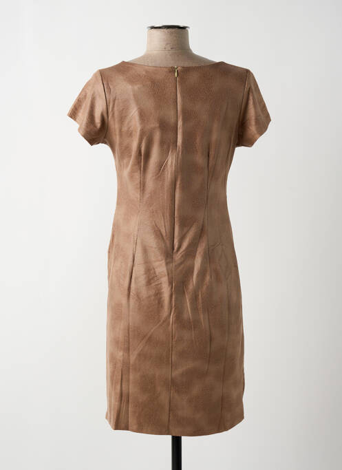 Robe courte marron REVD'ELLE pour femme