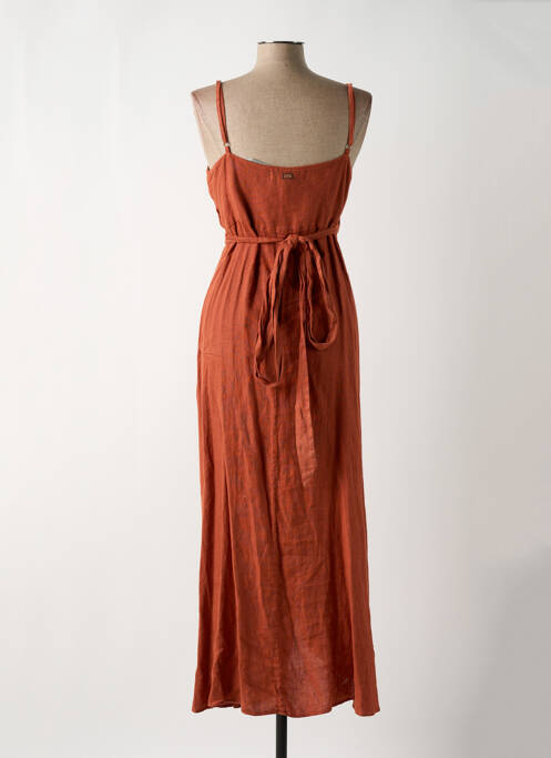 Robe longue orange BANANA MOON pour femme