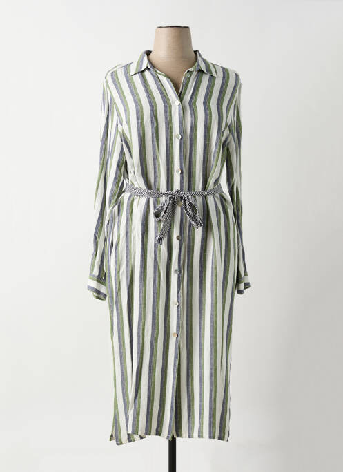 Robe longue vert MAT DE MISAINE pour femme