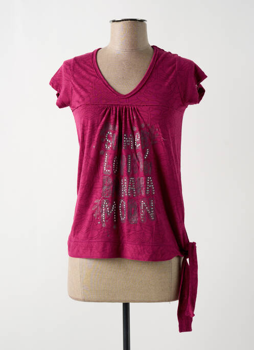 T-shirt rose BANANA MOON pour femme