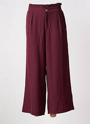 Pantalon large violet KOOLOOK pour femme seconde vue