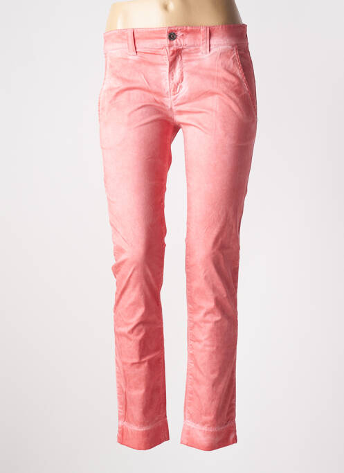 Pantalon chino rose LUNATISME pour femme