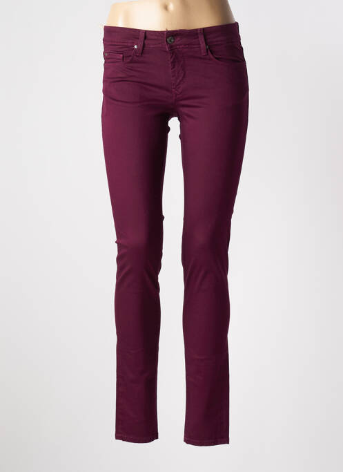 Pantalon slim violet SALSA pour femme