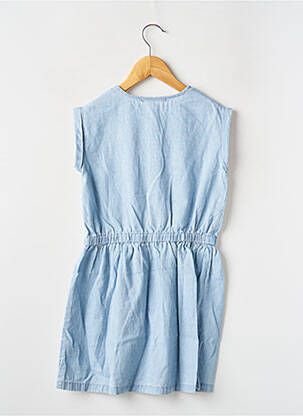 Robe mi-longue manches courtes manches courtes bleu WEEK END A LA MER fille