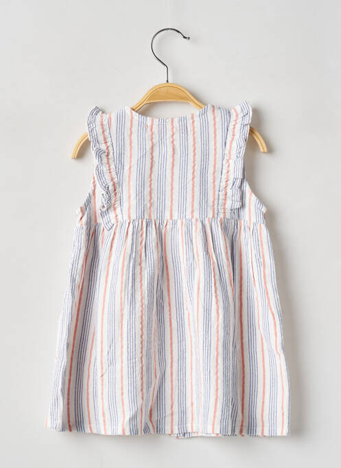 Robe mi-longue blanc WEEK END A LA MER pour fille