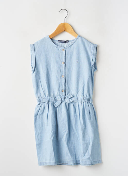 Robe mi-longue bleu WEEK END A LA MER pour fille