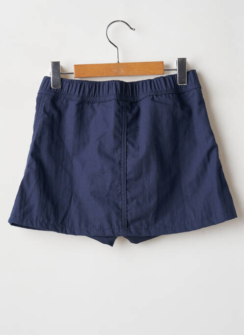 Jupe short coupe droite bleu WEEK END A LA MER fille