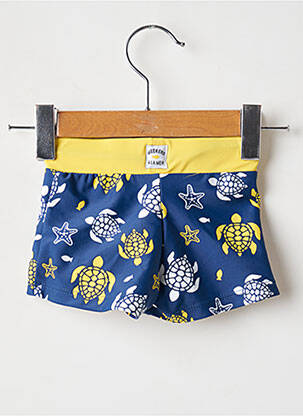 Short de bain stretch bleu WEEK END A LA MER garcon