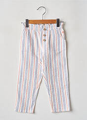 Pantalon droit blanc WEEK END A LA MER pour fille seconde vue