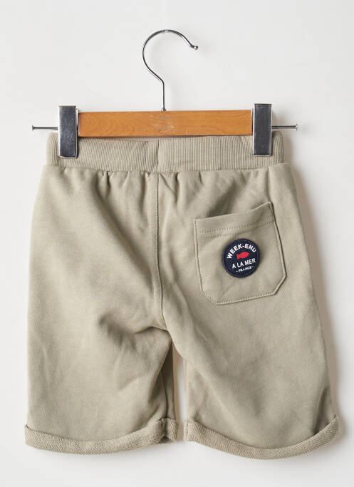 Short vert WEEK END A LA MER garçon