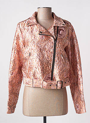 Veste casual col tailleur rose NÜ femme