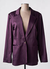 Blazer violet LAUREN VIDAL pour femme seconde vue