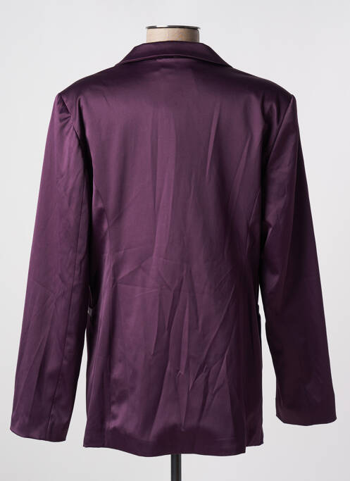 Blazer violet LAUREN VIDAL pour femme