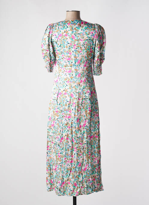 Robe longue vert IMPREVU pour femme