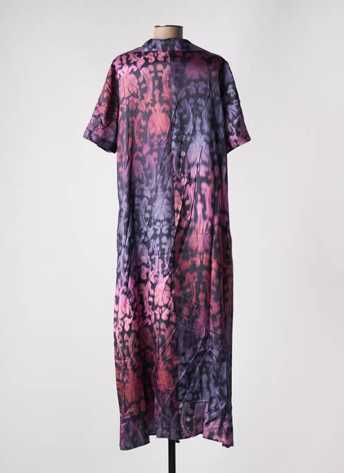 Robe longue violet LAUREN VIDAL femme