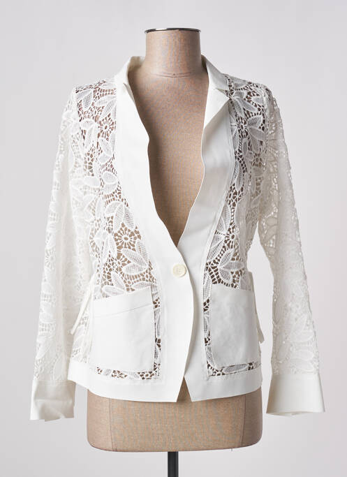 Veste chic blanc INDIES pour femme