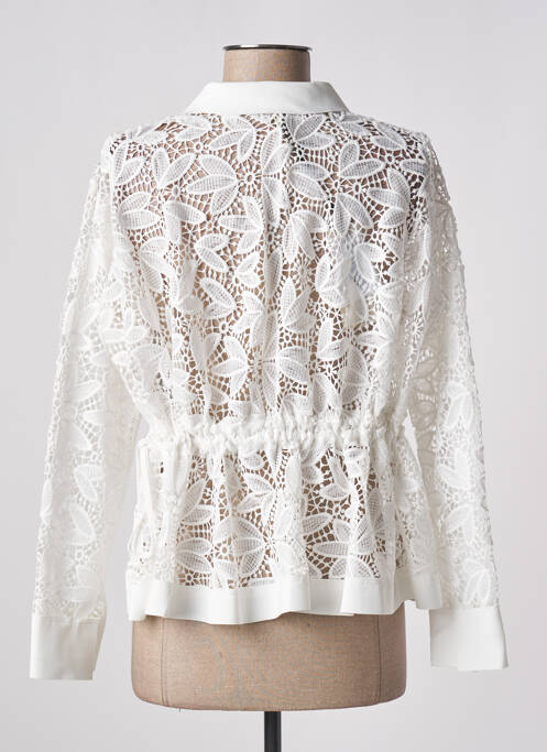 Veste chic blanc INDIES pour femme