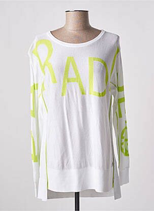 Pull resserrée sur le bas manches longues blanc SPORTALM femme