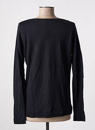 Pull coupe droite manches longues noir ONE STEP femme