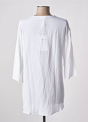 Tunique manches longues tissage crêpe blanc SPORTALM femme