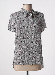 Blouse manches courtes manches courtes noir SPORTALM femme