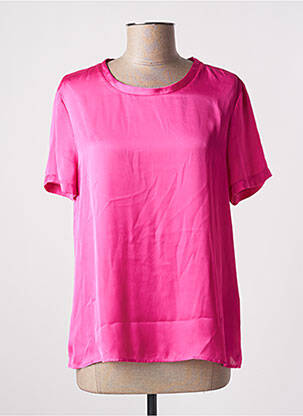 Blouse manches courtes manches courtes rose LIU JO femme
