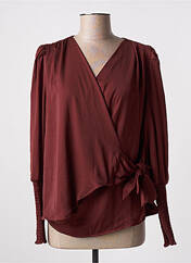 Blouse marron NÜ pour femme seconde vue