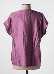 Blouse violet LAUREN VIDAL pour femme seconde vue