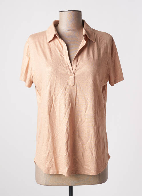 Polo beige UNIVERSEL pour femme