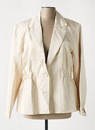 Blazer coupe cintrée beige ATELIER REVE femme