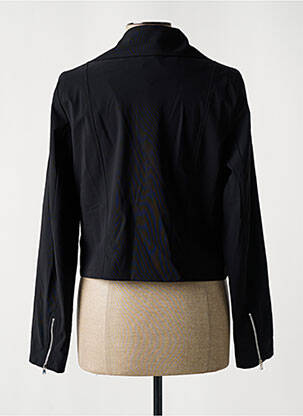 Veste casual coupe droite noir INDIES femme