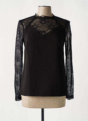 Top manches longues noir ONE STEP femme