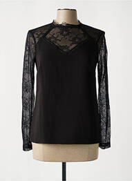 Top manches longues noir ONE STEP femme