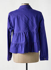 Veste casual violet INDIES pour femme seconde vue