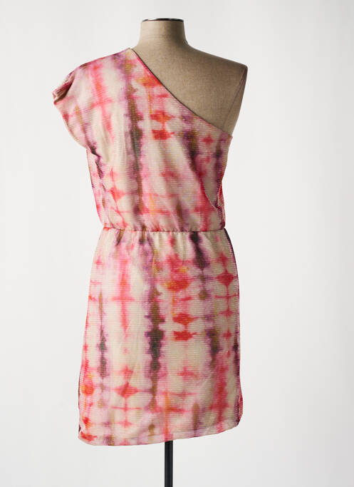 Robe courte rose IMPREVU pour femme