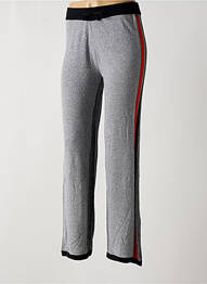 Jogging taille haute taille haute gris JEI'S BY LETIZIA DENARO femme