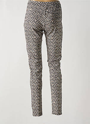 Pantalon slim stretch taille normale gris NÜ femme