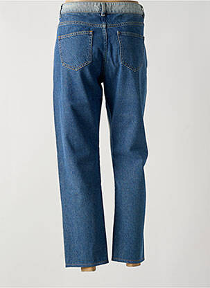Jeans boyfriend taille haute taille haute bleu I.CODE (By IKKS) femme