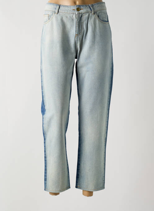 Jeans boyfriend taille haute taille haute bleu I.CODE (By IKKS) femme