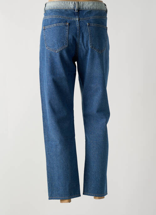 Jeans boyfriend taille haute taille haute bleu I.CODE (By IKKS) femme