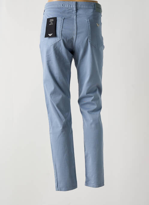Pantalon slim bleu EMPORIO ARMANI pour femme