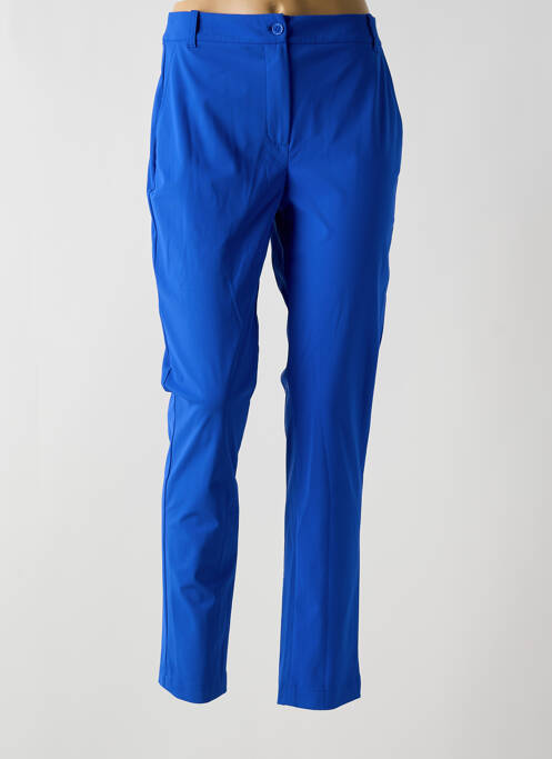 Pantalon slim bleu INDIES pour femme