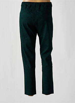 Pantalon 7/8 taille haute taille haute vert I.CODE (By IKKS) femme