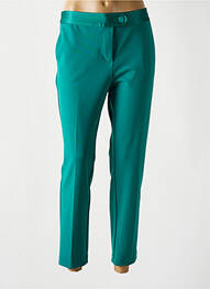 Pantalon chino taille basse taille basse vert IMPERIAL femme