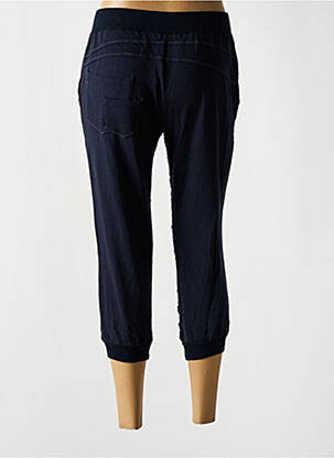 Pantacourt stretch taille normale bleu ELISA CAVALETTI femme