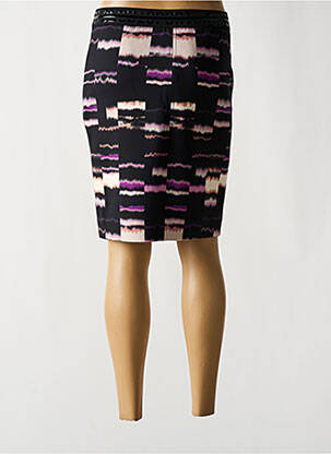 Jupe mi-longue stretch noir MARC CAIN femme