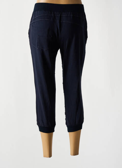 Pantacourt stretch taille normale bleu ELISA CAVALETTI femme