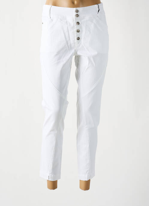 Pantalon 7/8 blanc INDIES pour femme